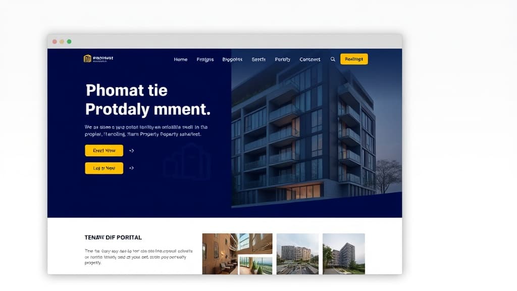Property Management website design — Metro Property Group